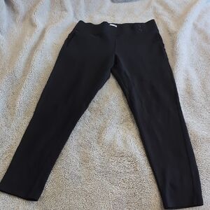 Connected Apparel Black Straight Leg Pants